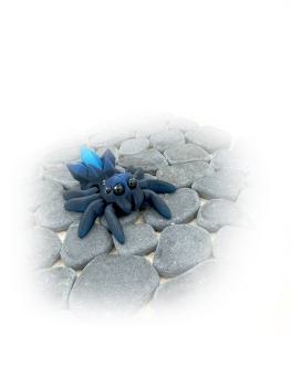 Spinnenfigur "Sapphire Spider"